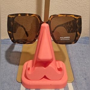 Tortoise square sunglasses by Brianna Cannon NWT